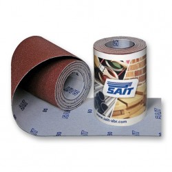 SAIT Abrasivi, RM-Saitac A-D, Mini rollo de papel abrasivo, para Madeira, Carrocería y Otras Aplicaciones
