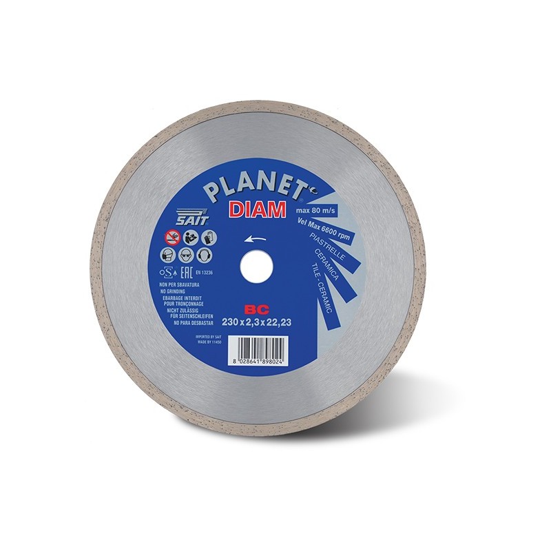 SAIT Abrasivi Planet Diam, BC Tile, por Cimentos, Tijolos de Cimento